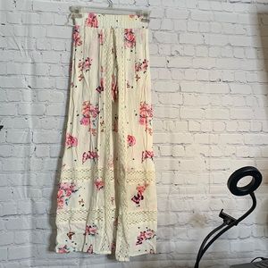 Floral Long Skirt + Shorts